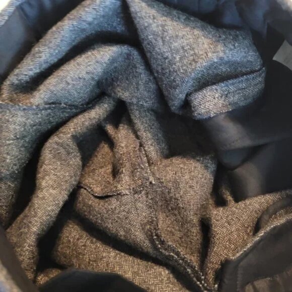 Billy Reid Cropped Pleated Wool Pants - Picture 10 of 10